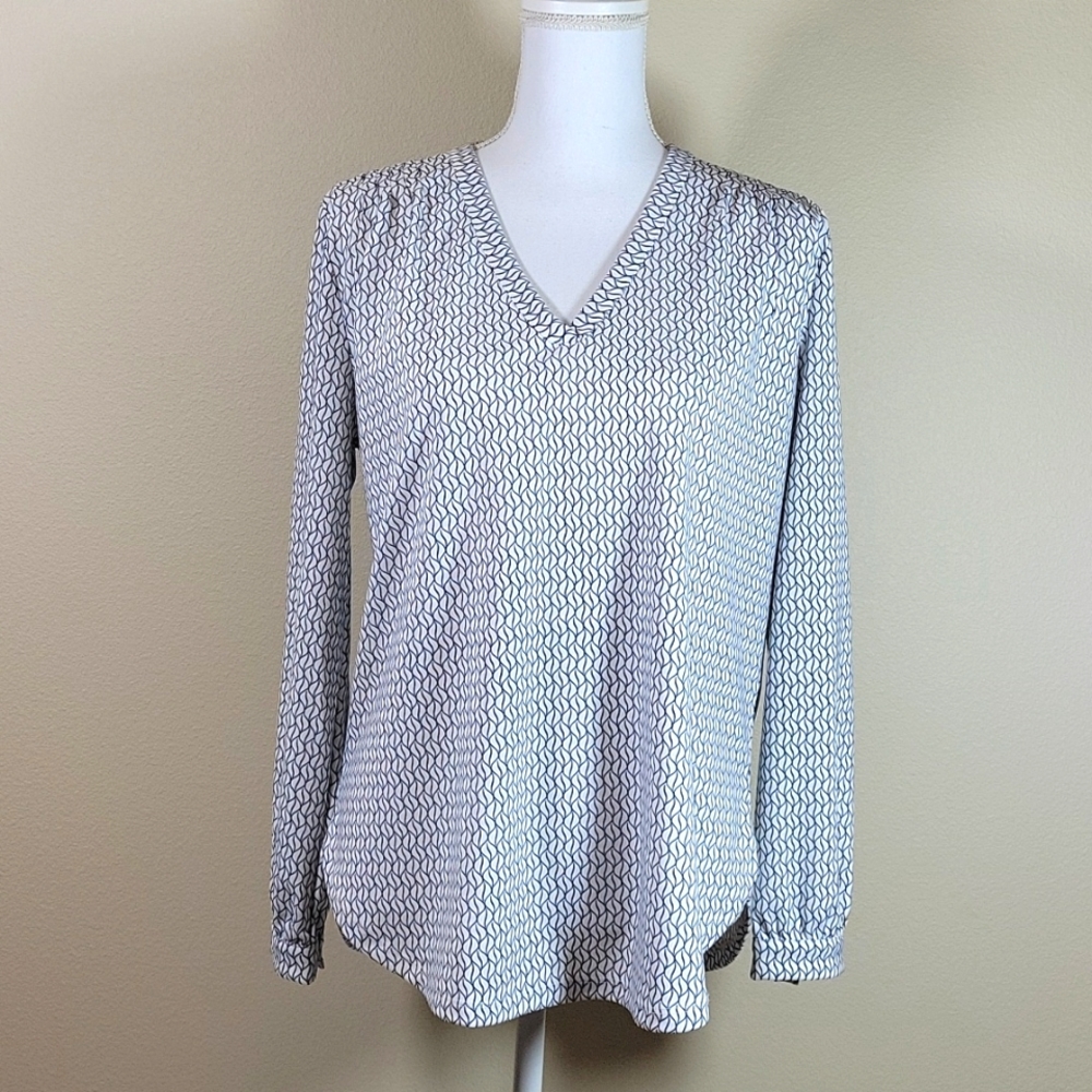 Ann Taylor knit popover top